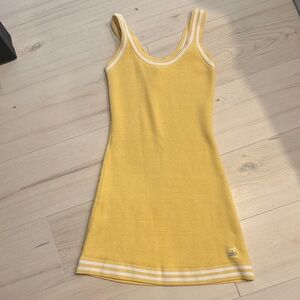 ALO Yoga Sunny Yellow Mini Dress